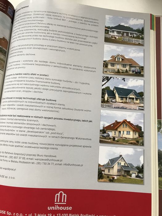 Projekty domów, ksiażka