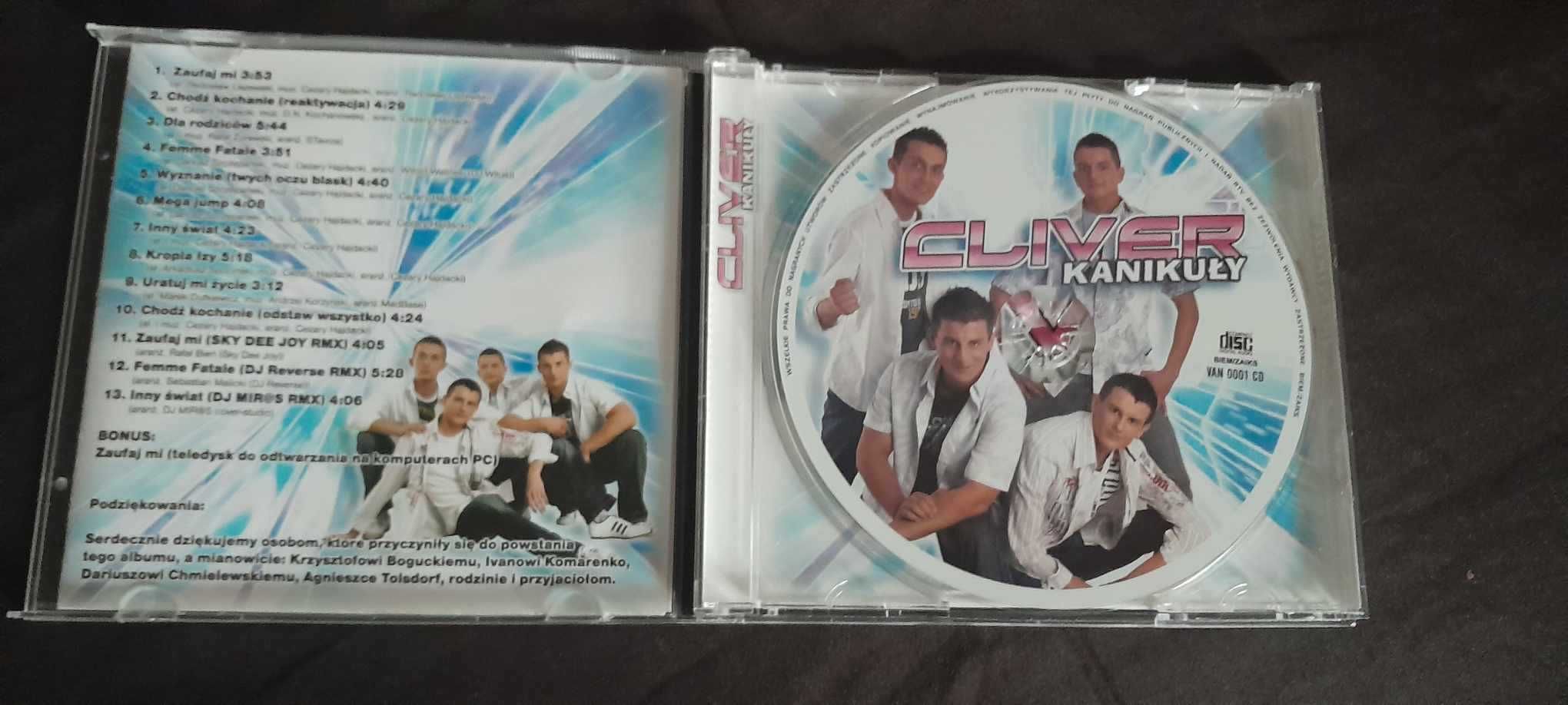 Płyta CD Cliver - Kanikuły