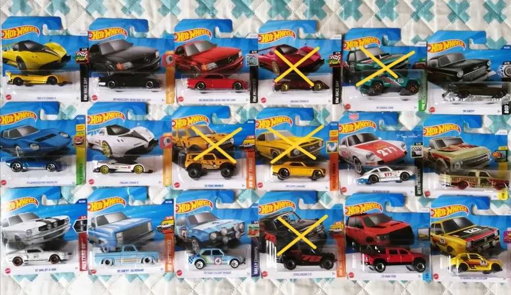 Hot wheels Novos