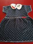 Vestido Malha Coudé mail - 6 meses