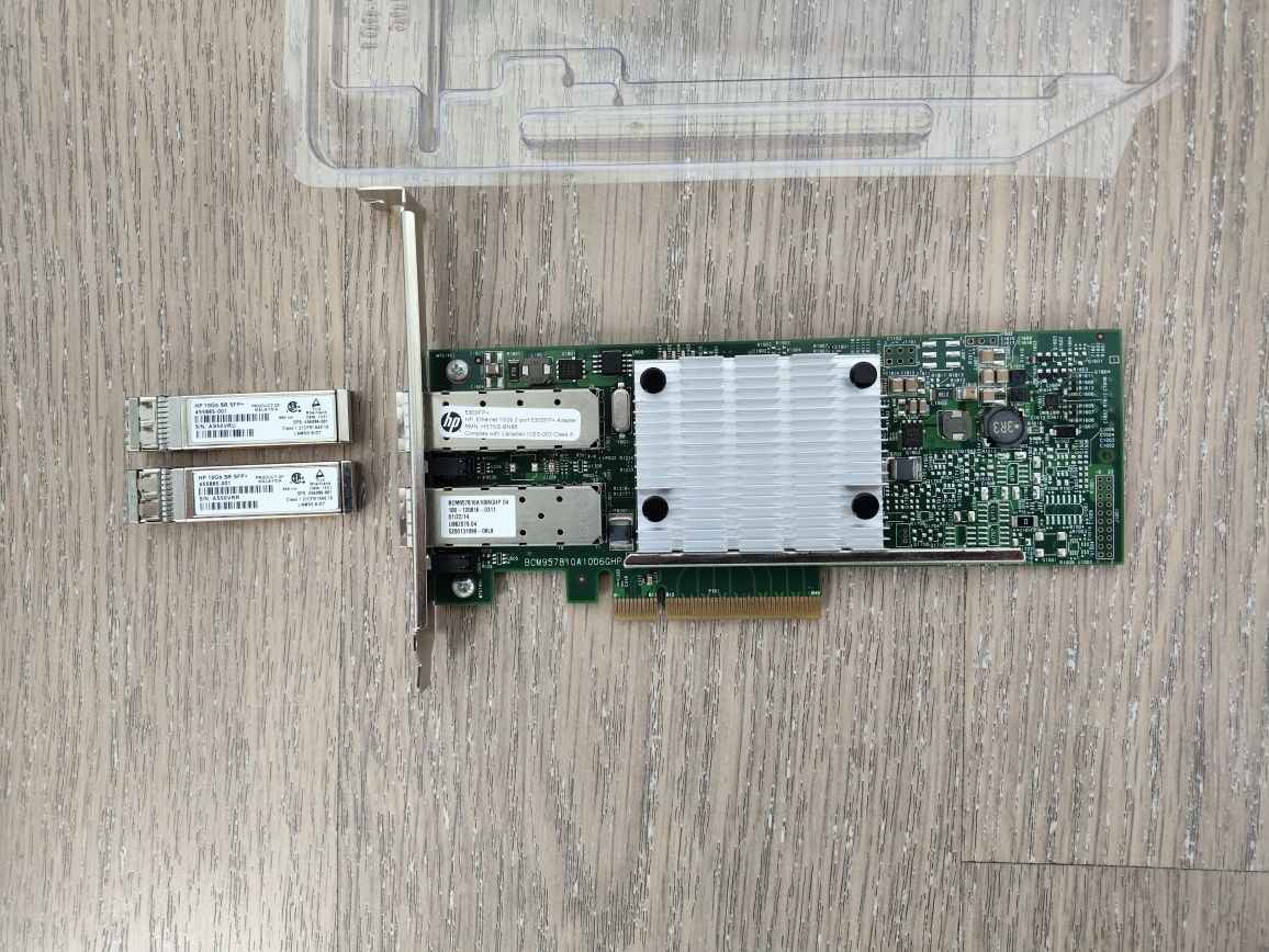 Мережевий адаптер HP Ethernet 10Gb 2-port 530SFP