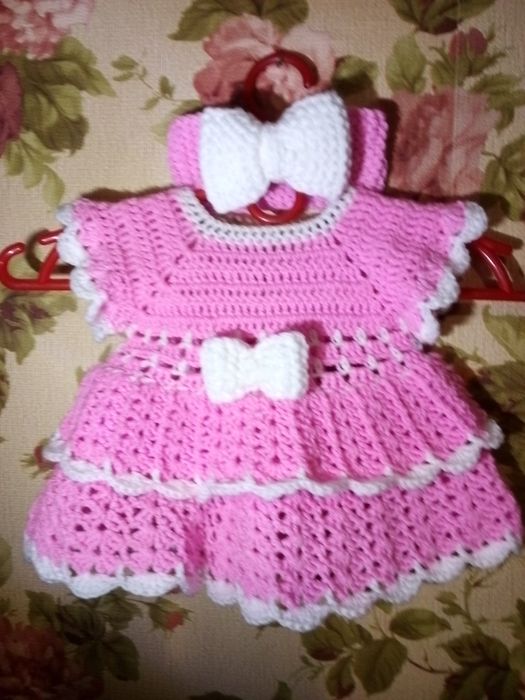 Сарафан, пинетки и Солоха для маленьких принцесс .