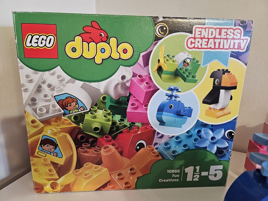 Lego Duplo 10865 + Papuga 10852. Wiek: 1.5+