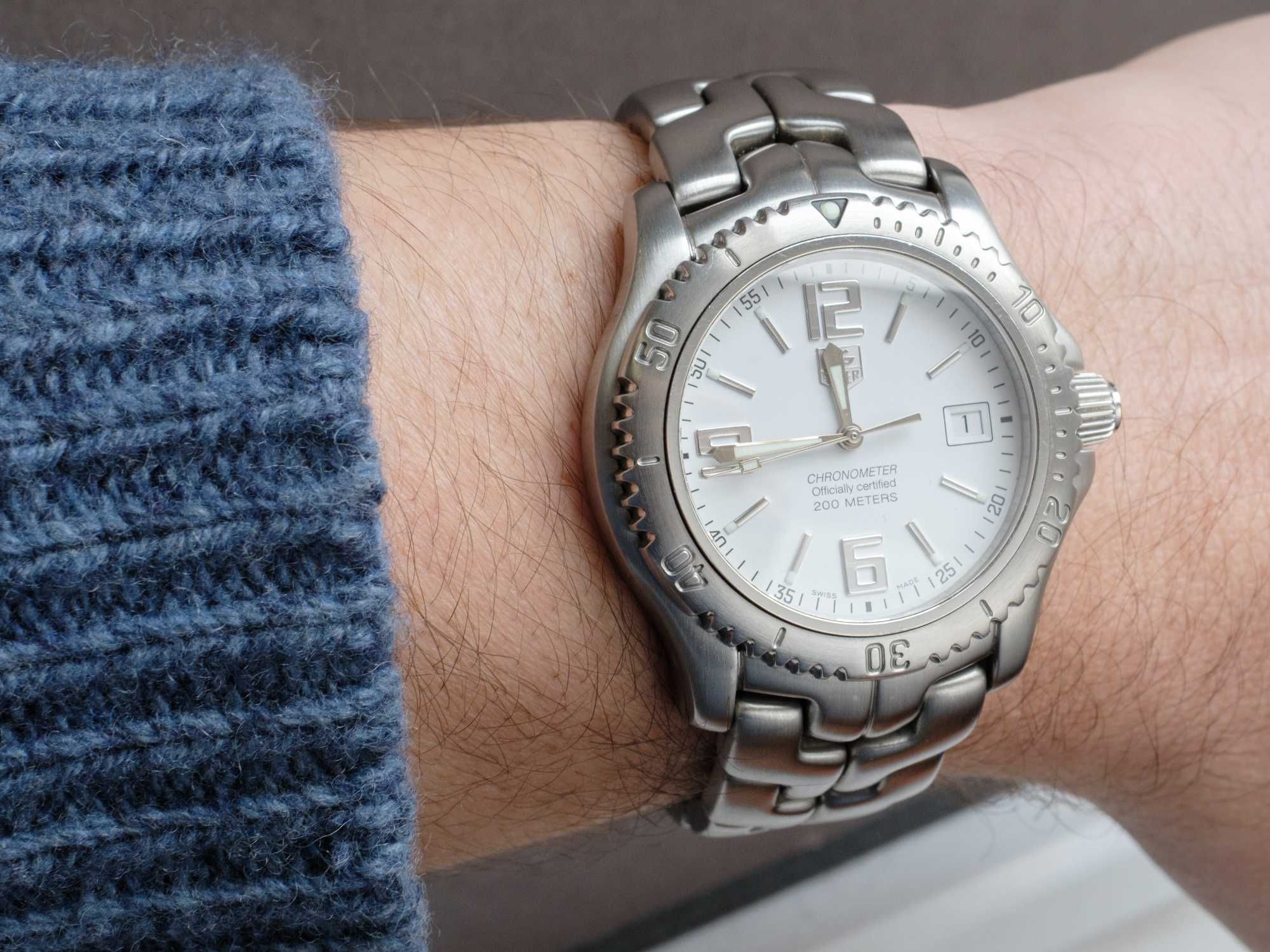 Relógio TAG Heuer Link Chronometer Branco
