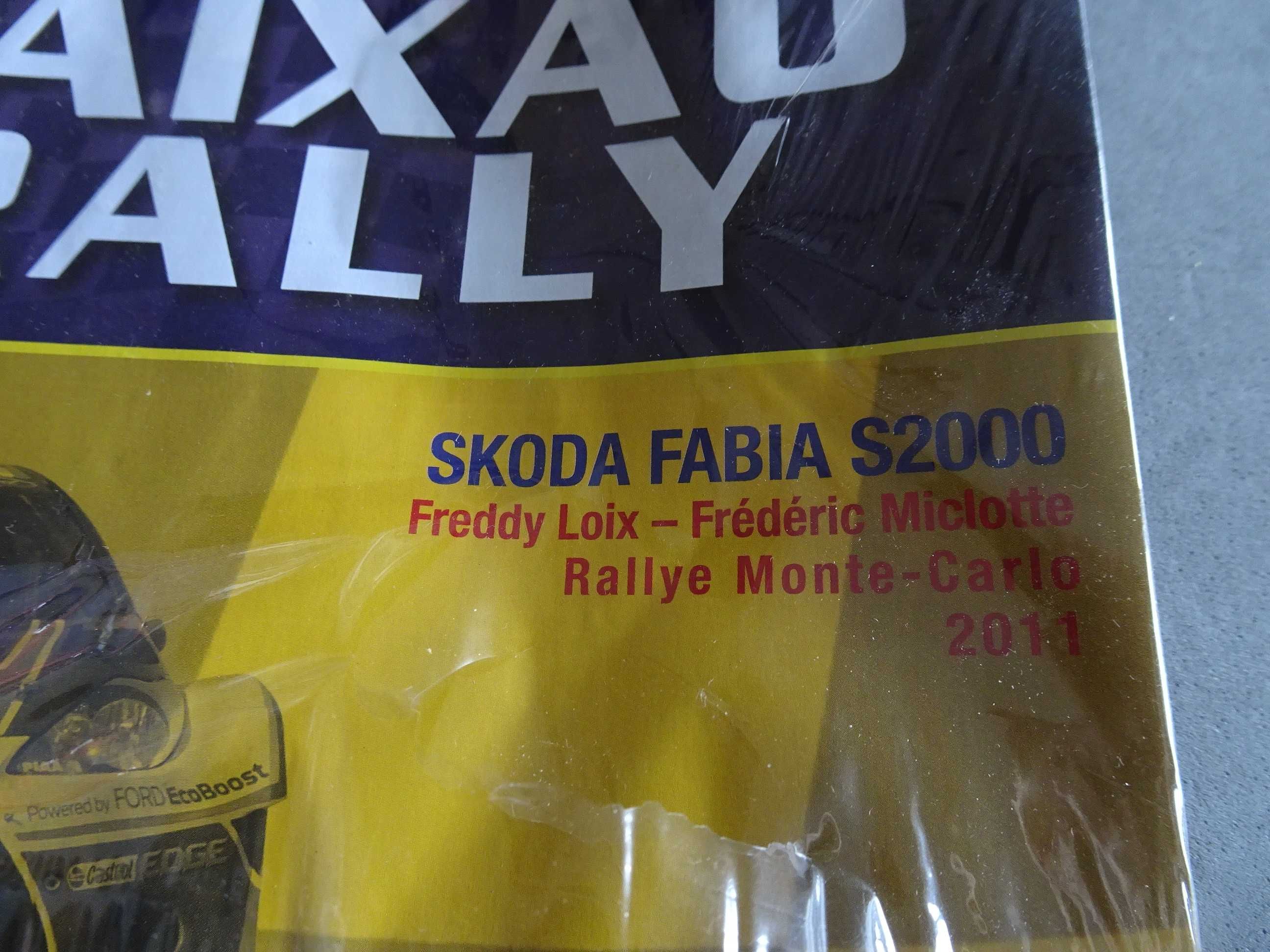 Miniatura Altaya - Skoda Fabia S2000 - Freddy Loix - Frédéric Miclotte