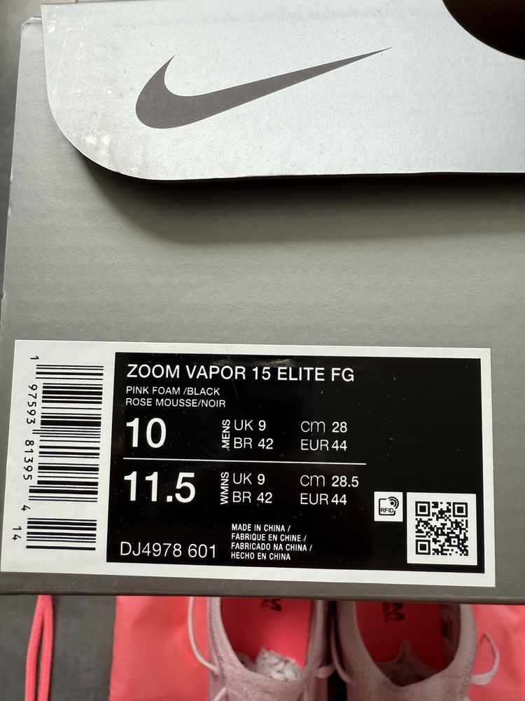 Nike Zoom Mercurial Vapor 15 Elite roz. 44