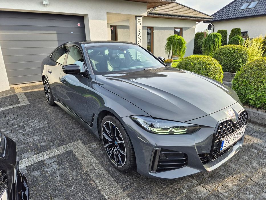 BMW Seria 4 M Pakiet PRO, Shadow Line, kolor Dravit Grey, Bogate wyposażenie!