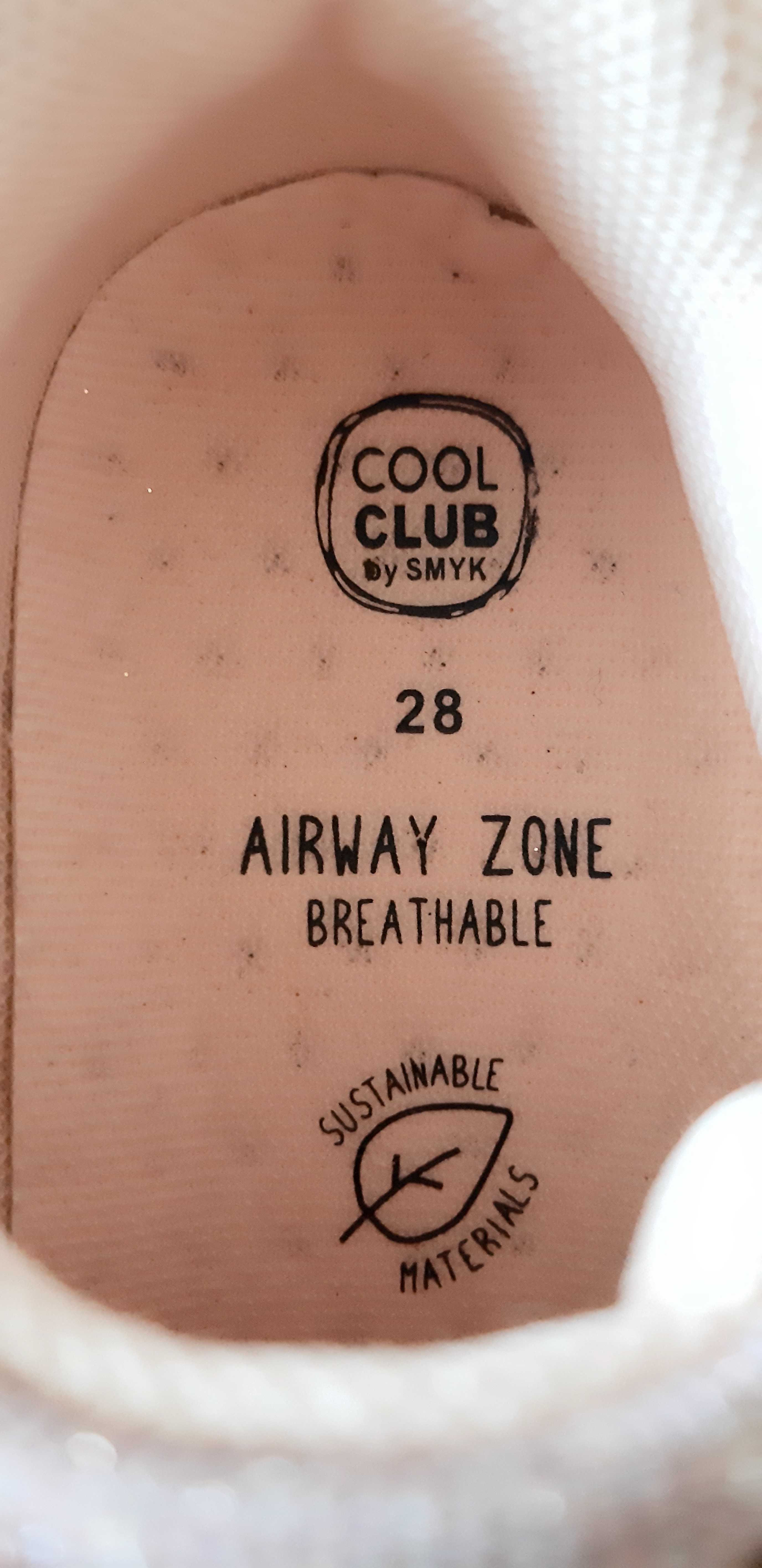 Buty adidasy sneakersy cool club smyk jak nowe r.28 brokat różowe