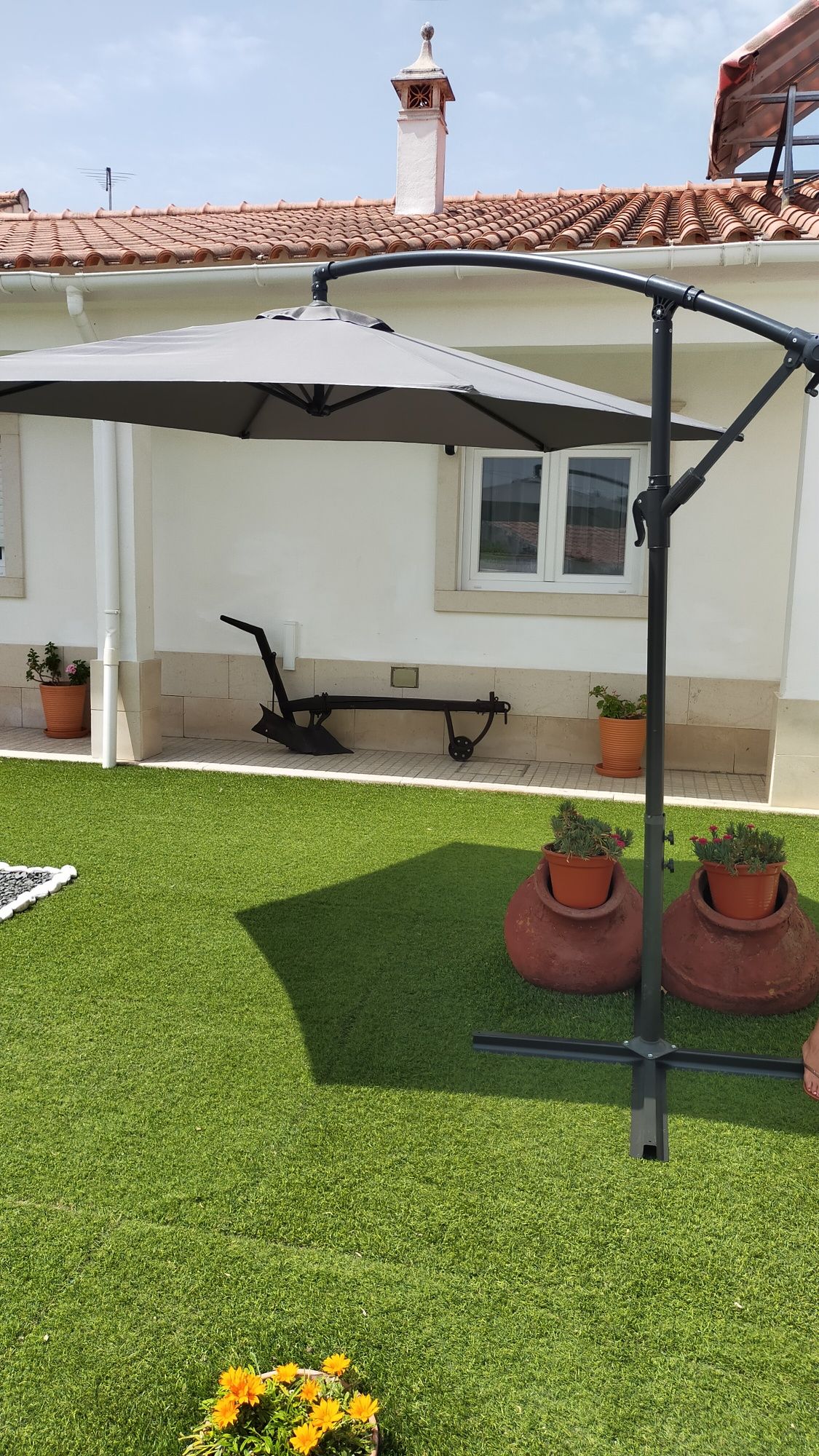 Chapéu de sol para jardim