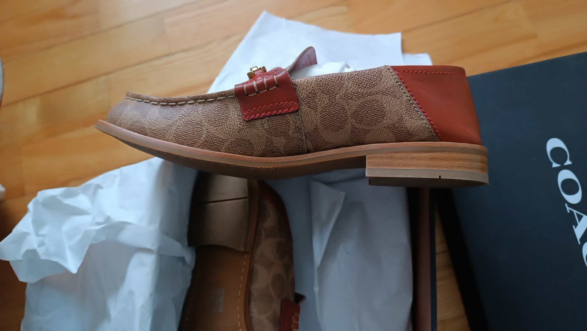 Buty mokasyny Coach