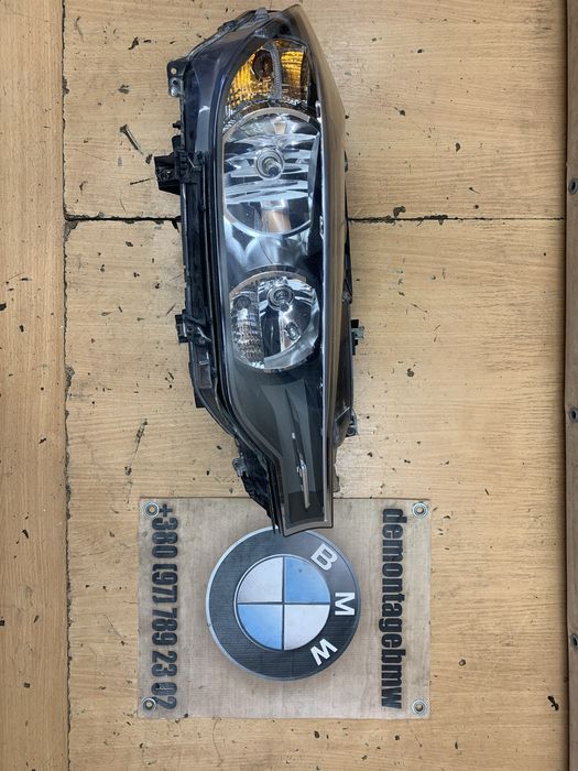 Права фара БМВ Ф30 Ф31 галоген дорестайл америка США BMW F30 F31 USA