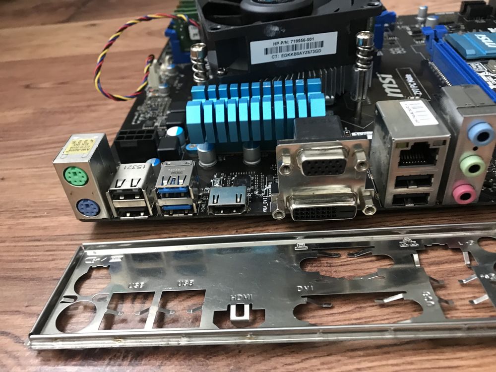 I5-4690K процесор/16 GB Ram/MSI Z97/кулер/заглушка