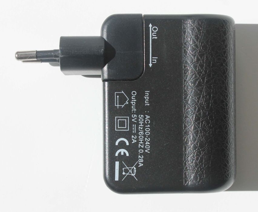 Carregador USB duplo de 5V 2A