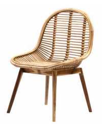 P63 Lumi krzesło rattanowe, naturalne, drewno tekowe