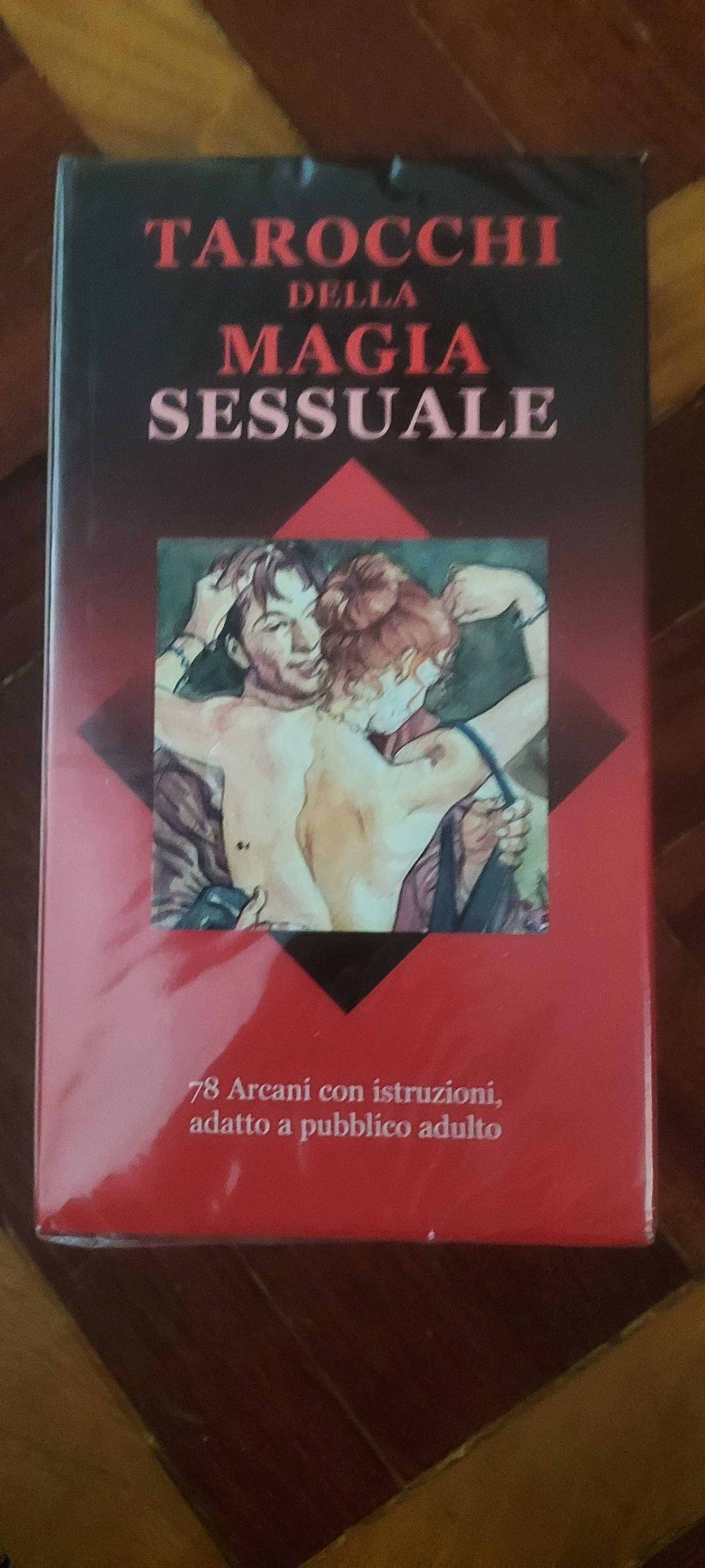 2 BARALHOS TAROT ORIGINAIS. LO SCARABEO. ITALY. Selados.fotos.Sexual