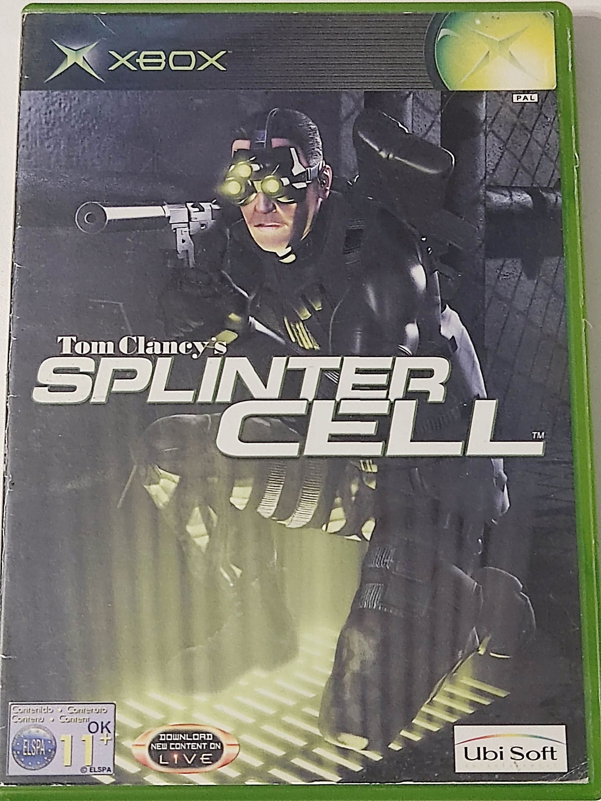 Xbox Tom Clancy's Splinter Cell Gra Microsoft X Box Classic