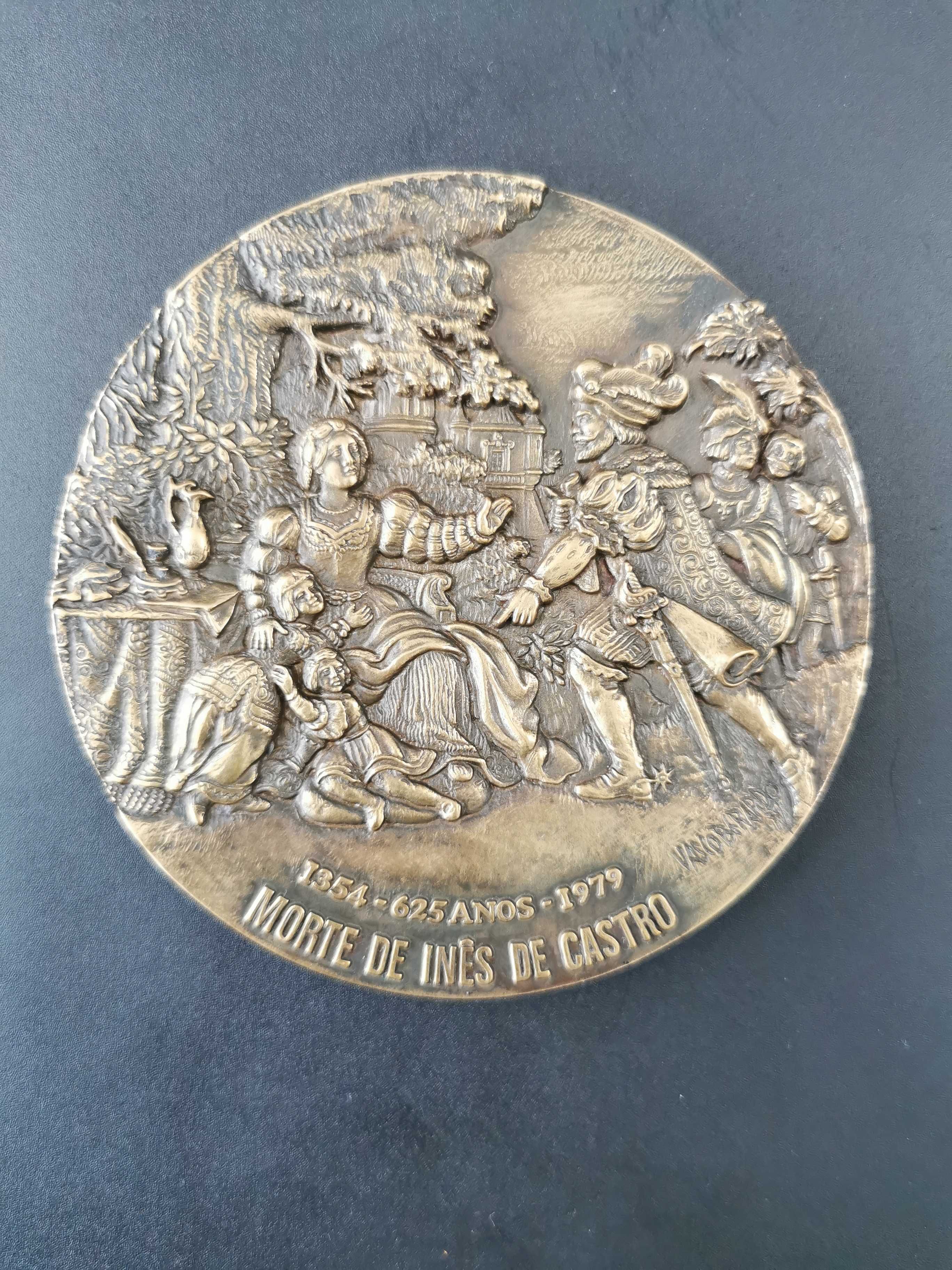 Medalha de Bronze da Morte de Inês de Castro - Portugal