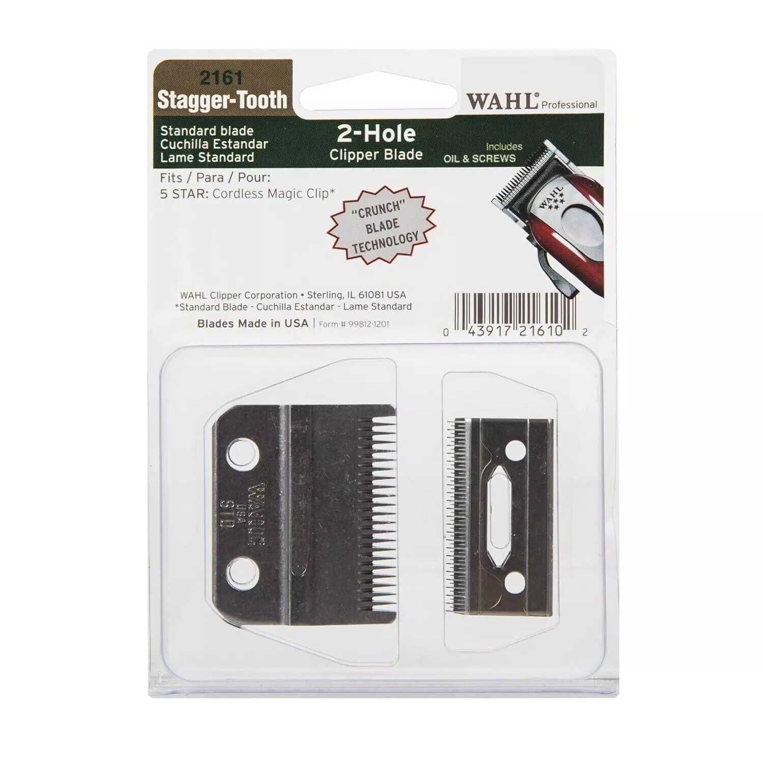 Ножі для Wahl Magic Clip Cordless 2161, Wahl Extra Wide 02215-110