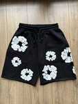 Denim Tears The Cotton Wreath Black Shorts (Szorty)