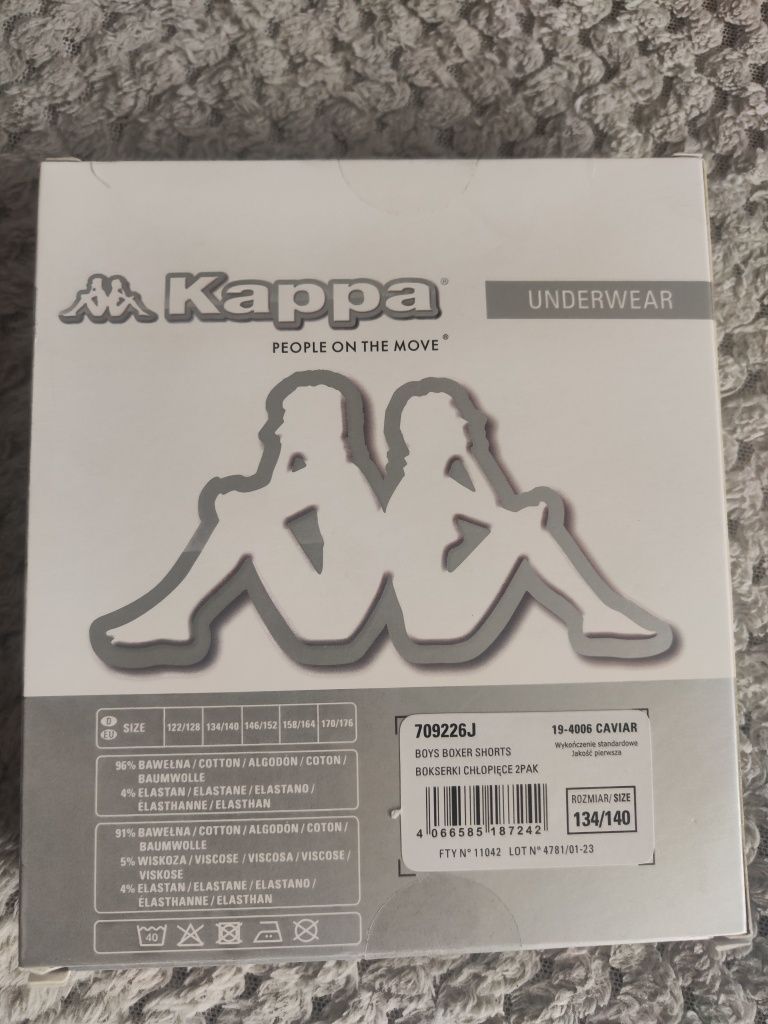 Chłopięce bokserki retro 2 pack Kappa
