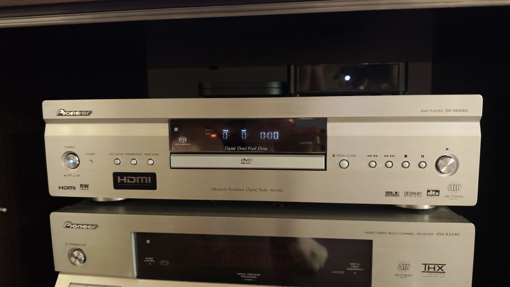Odtwarzacz dvd RW Pioneer DV 989 avi