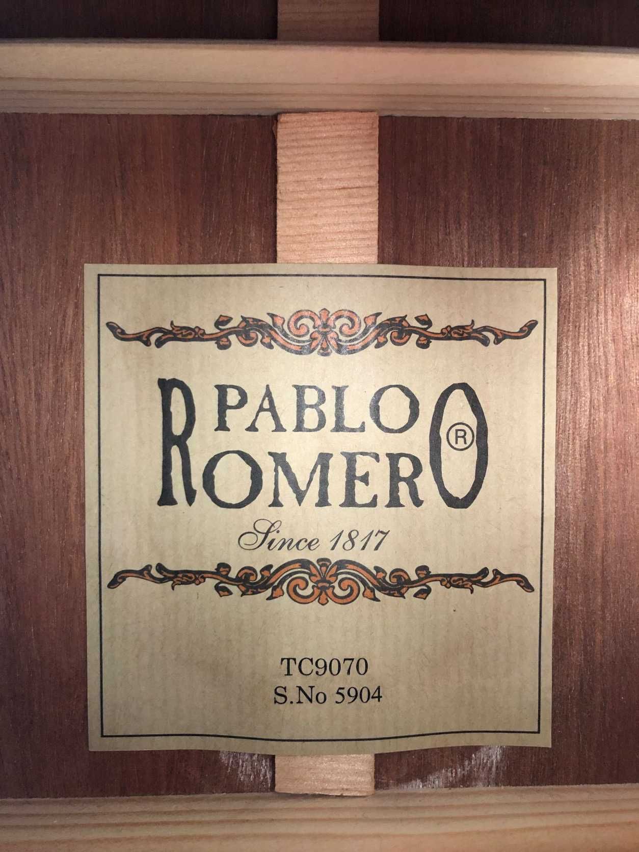 Guitarra Pablo Romero TC9070 (4/4) + Estojo