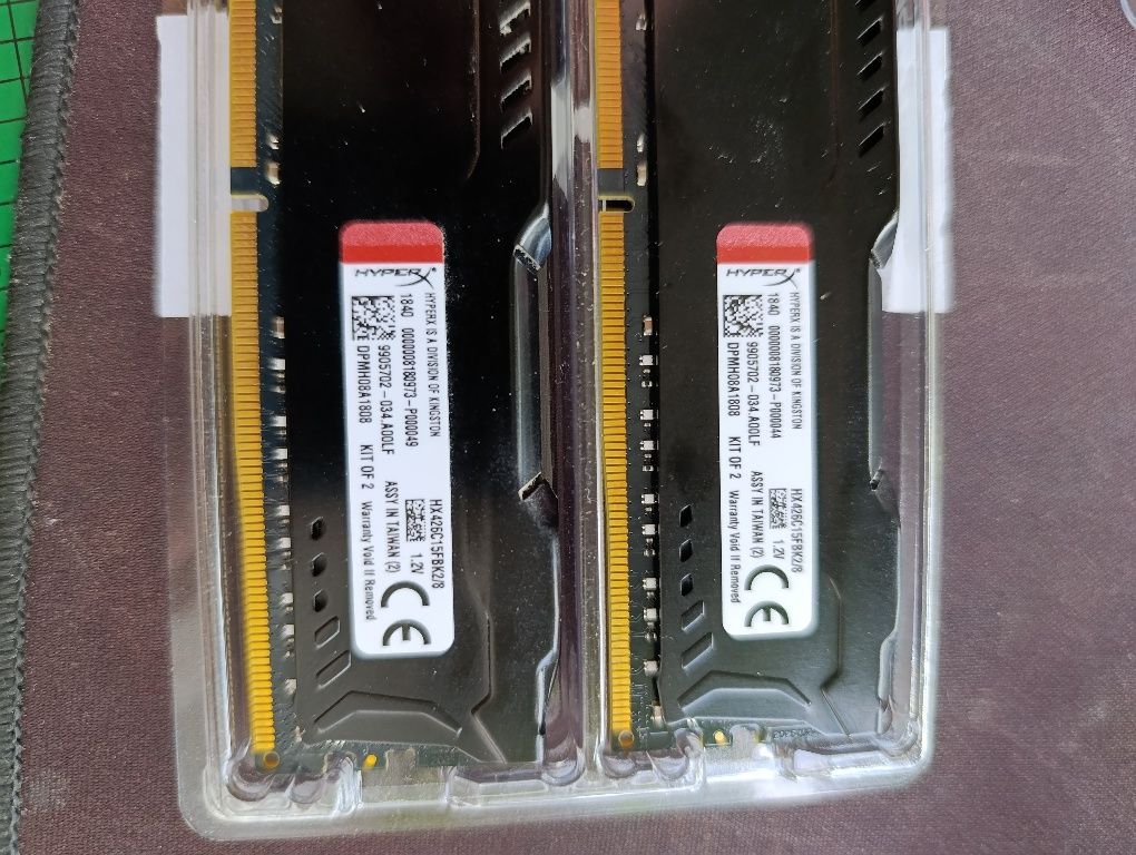 ОЗУ DDR4 2x4 2666 MHz за 2 шт 850грн