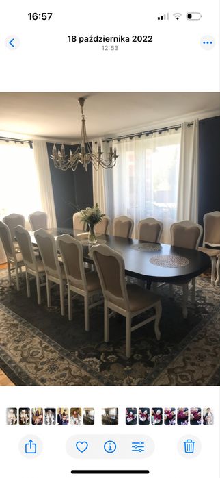 Jadalnia stół krzesła