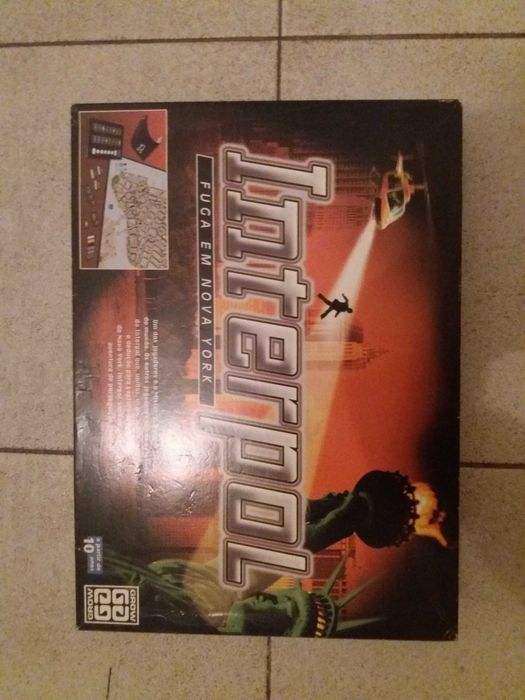 Jogo tabuleiro, interpol