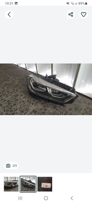 Otica lado Esquerdo Bmw série 1 f 40