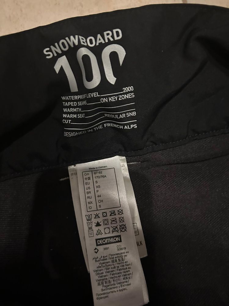Spodnie męskie snowbord