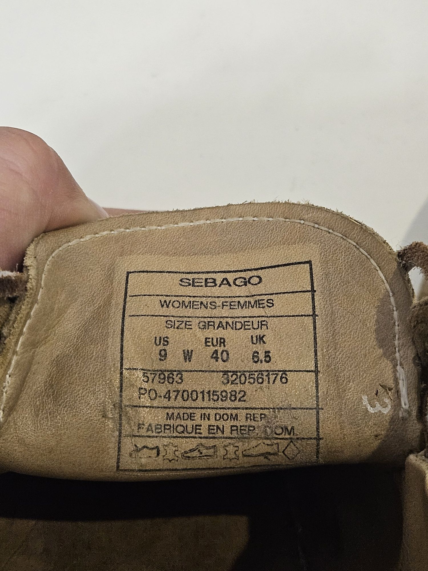 Buty mokasyny żeglarskie Sebago r. 40