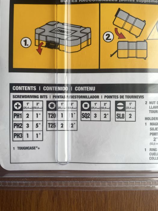 Набір біт DeWALT 30 шт.