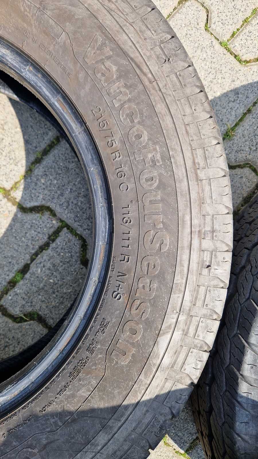 Continental VANCOFourSeason 215/75 R16C 113/111R 4 szt.