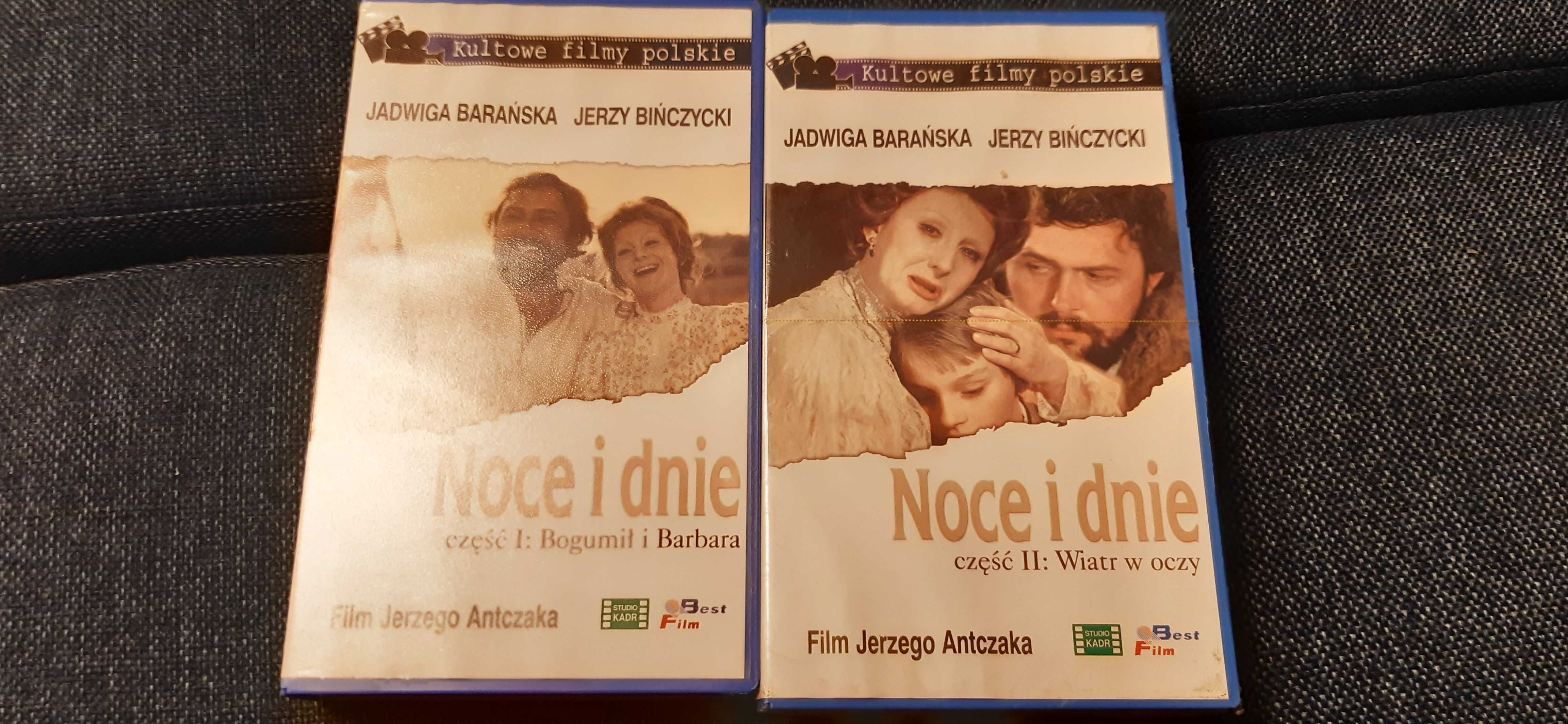 Noce i dnie - cz.1-2, vhs 2 kasety , jedna jeszcze w folii