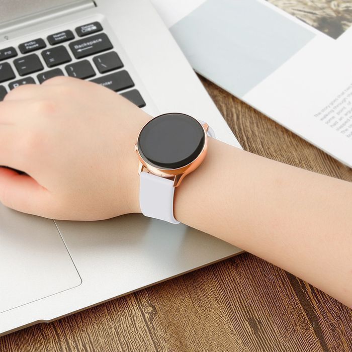 Bransoletka Silicone Strap do Smartwatcha/Zegarka, Różowa