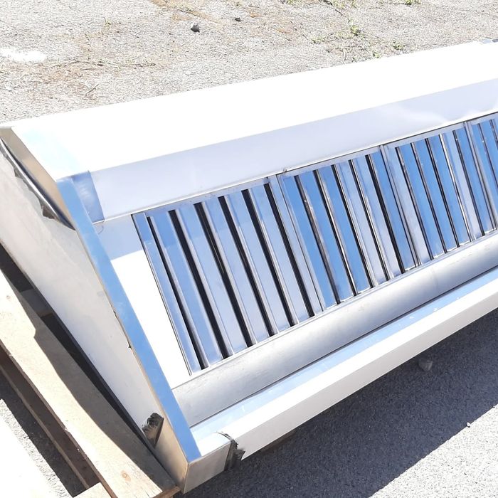 Зонт островной острівний нерж, витяжка