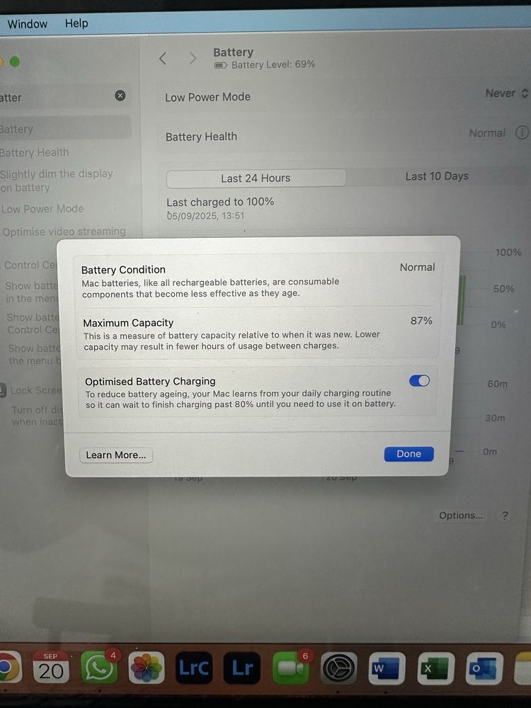 Apple Macbook Pro 13 M1 16GB RAM 1TB em ótimo estado