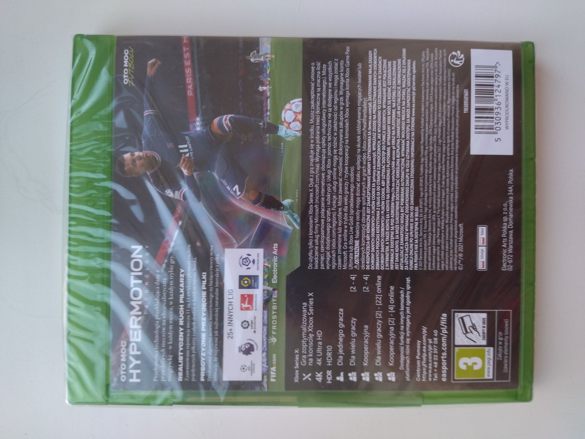 Абсолютно новый диск Fifa 22 для Xbox Series X|S