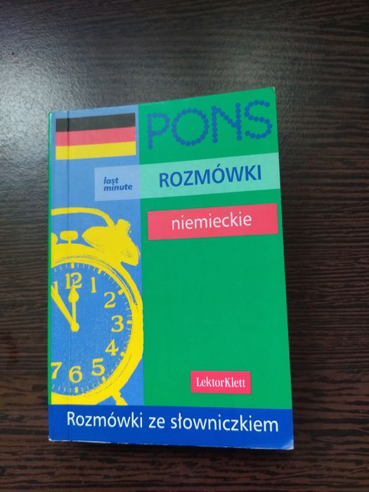 Rozmówki niemieckie kieszonkowe Pons