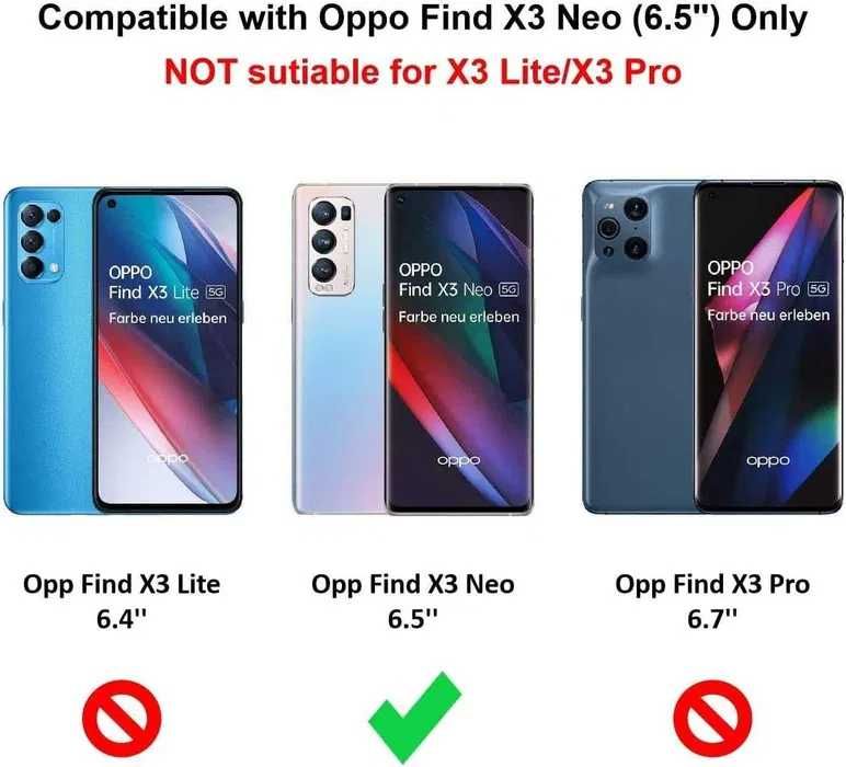ETUI do OPPO Find X3 Neo/Reno 5 Pro+ silikonowe ze sznurkiem NOWE w673