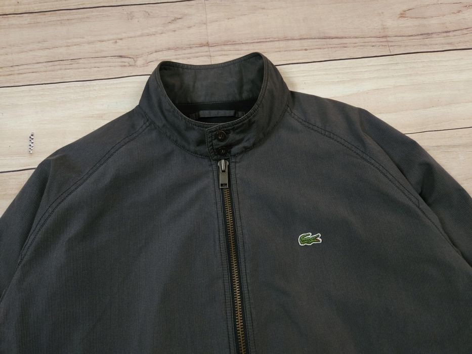LACOSTE Kurtka Harrington Męska Szara Logowana r. 54