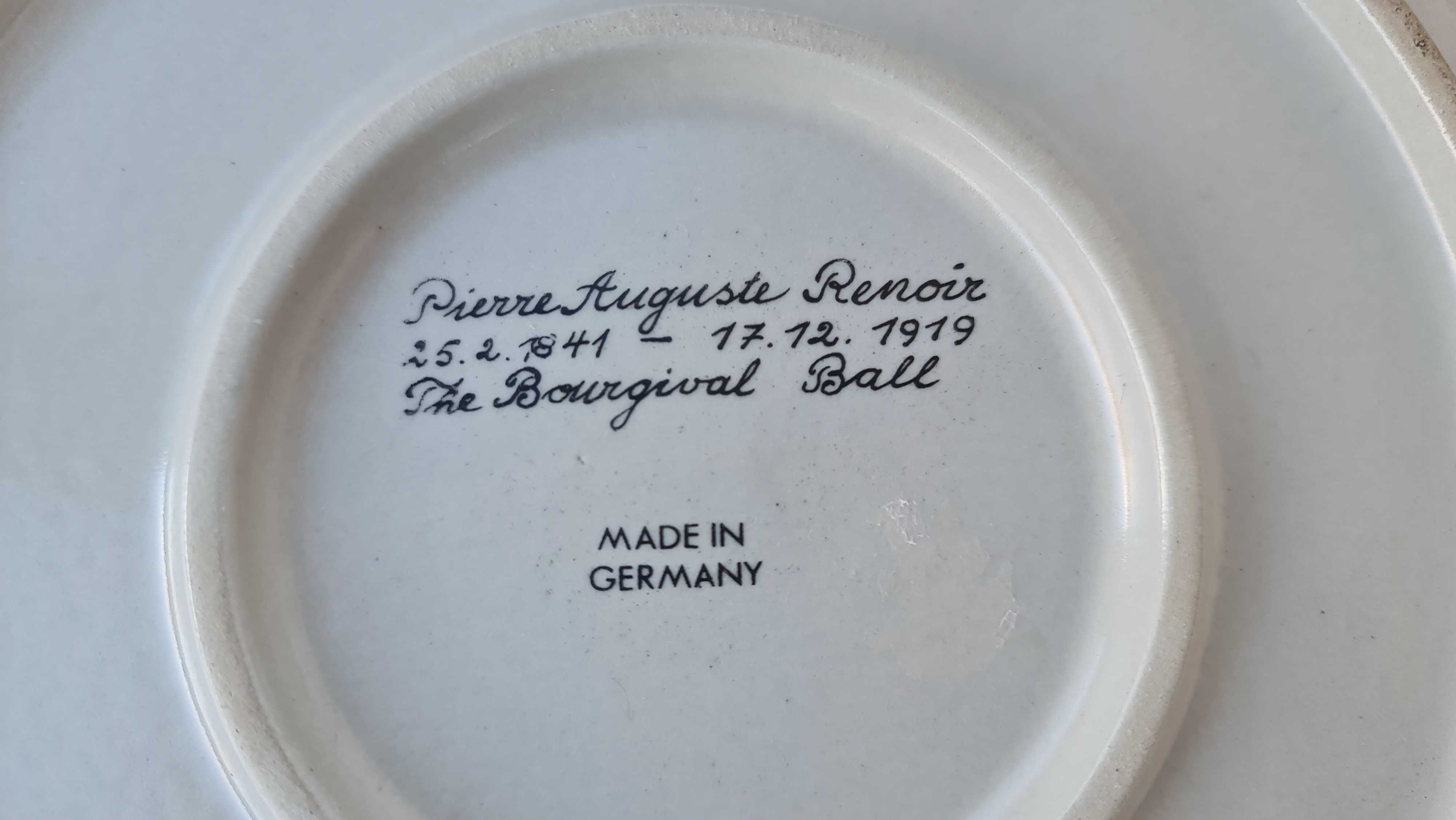 Фарфор ГДР Коллекционная тарелка Villeroy & Boch Германия