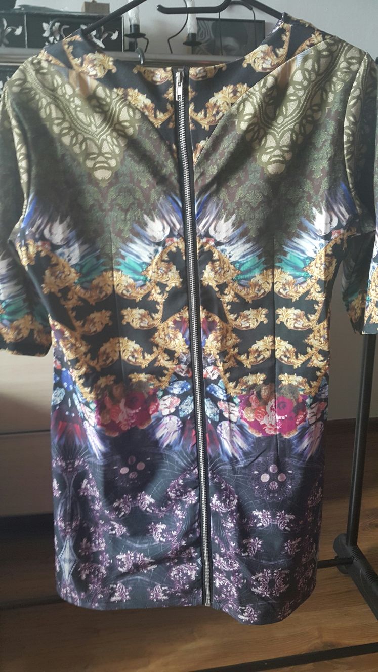 Sukienka suknia tunika print S/ M