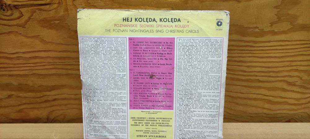 płyta winylowa kolędy Winyl