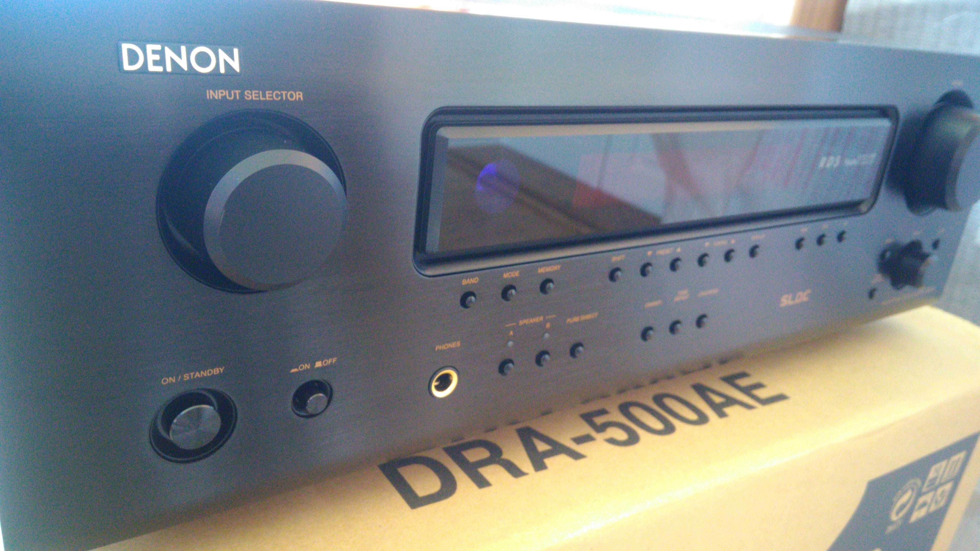 Новий стереоресівер Denon DRA 500 AE.