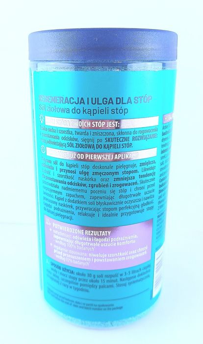 Nivelazione sól do kąpieli stóp NOWA 600 g
