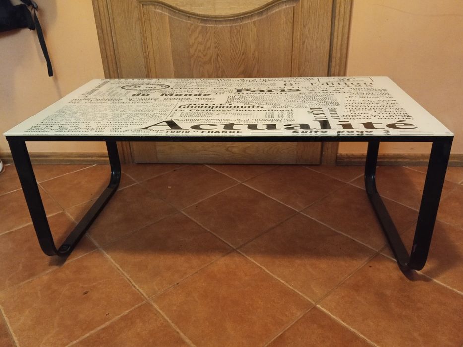 Ława szklana do salonu