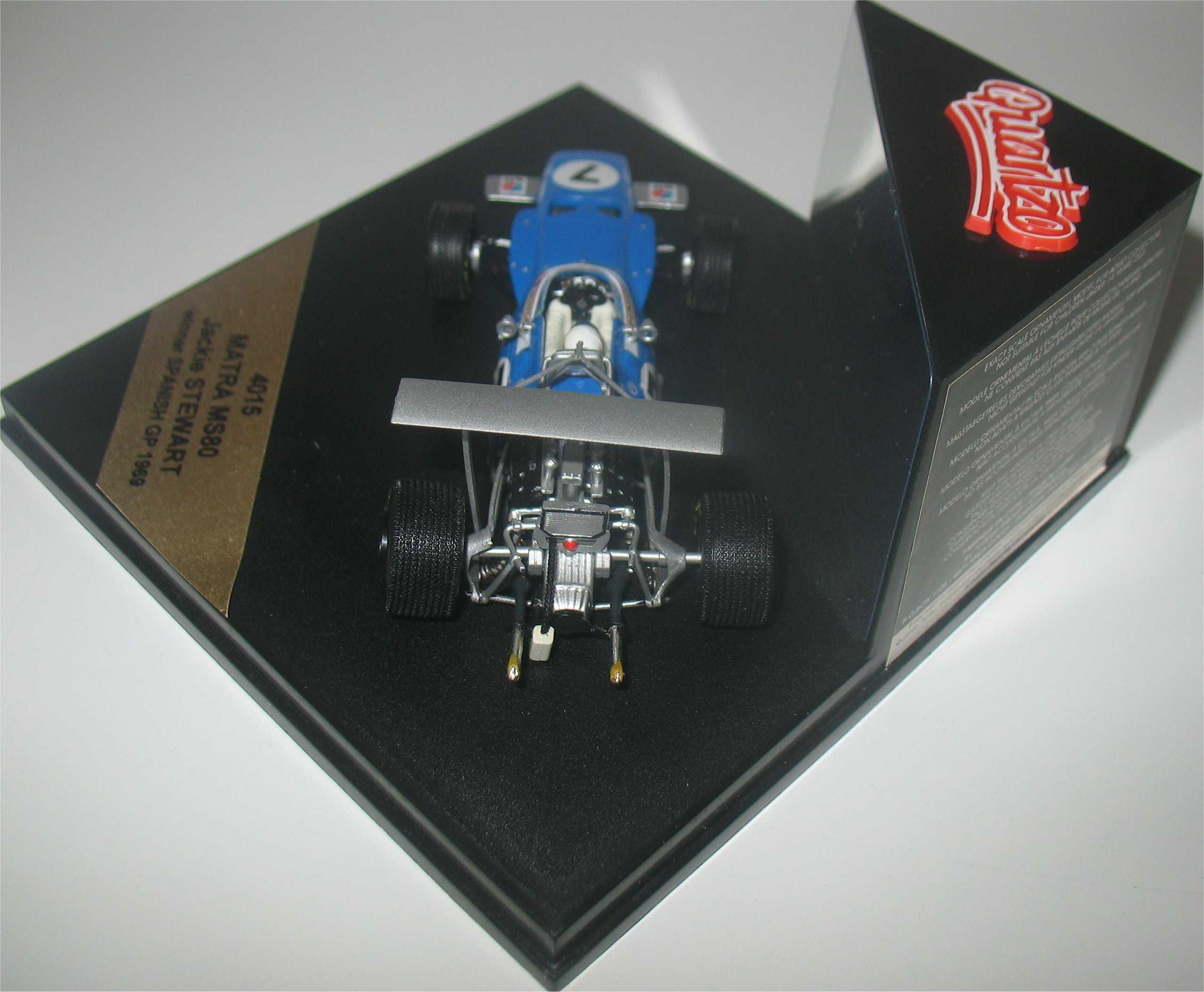 Quartzo - Matra MS80 -Vencedor GP Espanha 69- Jackie Stewart