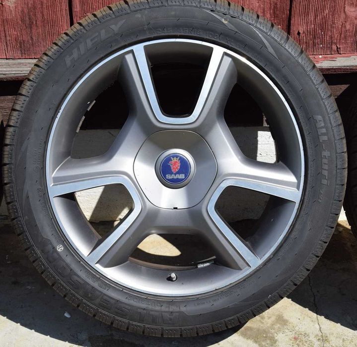 Oryginalne felgi/Genuine SAAB 9-3 Turbo X rims 18x7.5J 5x110 for sale